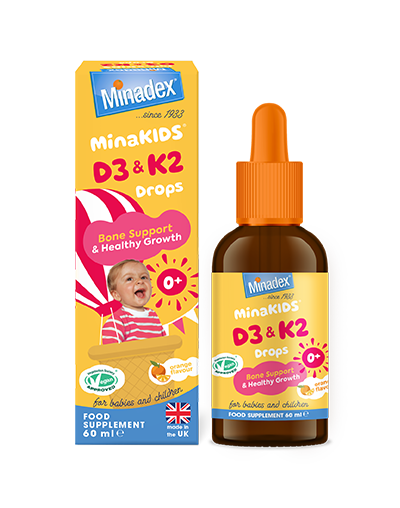 MinaKIDS - D3 & K2 Drops